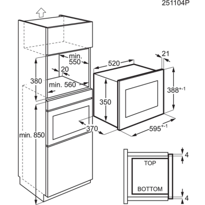 Мікрохвильова піч Electrolux LMS4253TBW (7273260)
