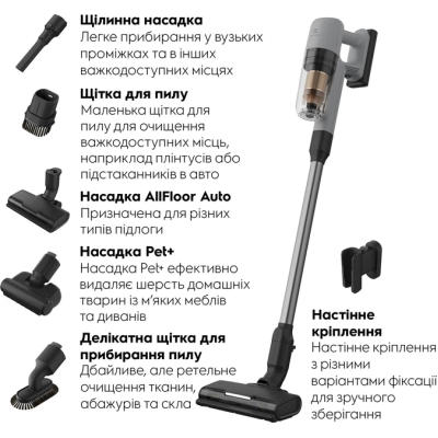 Акумуляторний пилосос Electrolux EP72AB21UG (7267920)