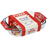 Набір форм для запікання PYREX CLASSIC, 2 шт (6408002) Набір форм для запікання PYREX CLASSIC, 2 шт (6408002)