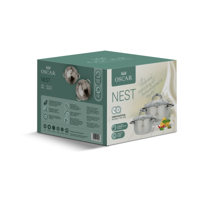 Набір посуду Oscar Nest (4 предмети) (6809495) Набір посуду Oscar Nest (4 предмети) (6809495)