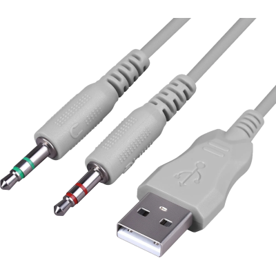 Гарнітура Defender Eclipse White (62440) (7228939)
