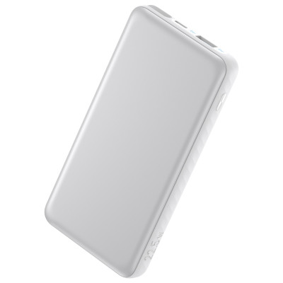 Портативний зарядний пристрій Anker - 10000 mAh 22.5W Built-In USB-C Cable White (7227886)