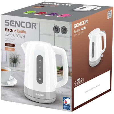 Електрочайник Sencor SWK 1020WH (7135796) Електрочайник Sencor SWK 1020WH (7135796)