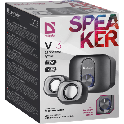 Акустика Defender V13 11 W (65213) (6880590) Акустика Defender V13 11 W (65213) (6880590)