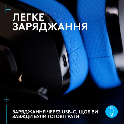 Гарнітура Logitech G535 LIGHTSPEED Wireless, Black (939-002219) (6998424) Гарнітура Logitech G535 LIGHTSPEED Wireless, Black (939-002219) (6998424)