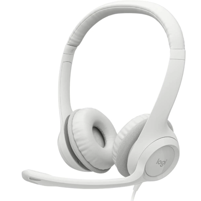 Гарнітура Logitech USB H390 (981-001286) White (6857749) Гарнітура Logitech USB H390 (981-001286) White (6857749)