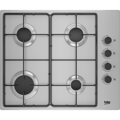 Газова варильна поверхня Beko HIGG 64123 SX (6788125) Газова варильна поверхня Beko HIGG 64123 SX (6788125)