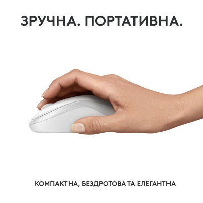 Миша Logitech M240 Silent Bluetooth Off White (6878947) Миша Logitech M240 Silent Bluetooth Off White (6878947)