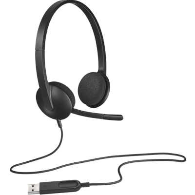 Гарнітура Logitech Stereo Headset H340 (5990386) Гарнітура Logitech Stereo Headset H340 (5990386)