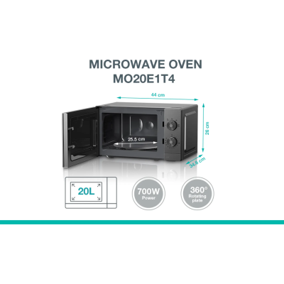 Мікрохвильова піч Gorenje MO20E1T4 (7043027) Мікрохвильова піч Gorenje MO20E1T4 (7043027)