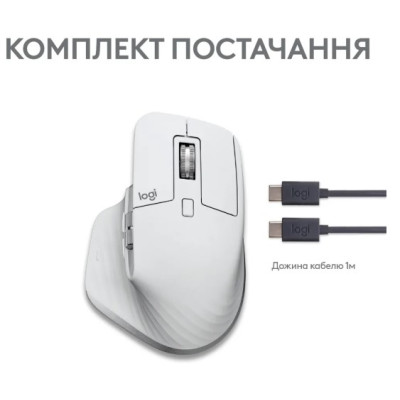 Миша Logitech MX Master 3S For Mac Performance Wireless Pale Grey (910-006572) (6836231) Миша Logitech MX Master 3S For Mac Performance Wireless Pale Grey (910-006572) (6836231)