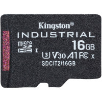 Карта пам'яті Kingston microSDHC 16GB Industrial pSLC C10 A1 (SDCIT2/16GBSP) (6732107) Карта пам'яті Kingston microSDHC 16GB Industrial pSLC C10 A1 (SDCIT2/16GBSP) (6732107)