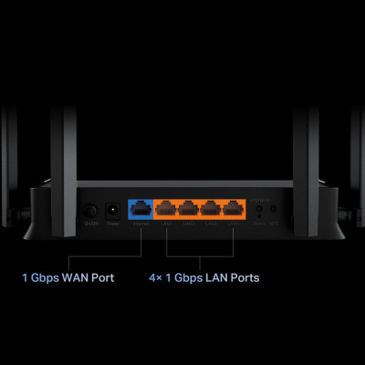 Бездротовий маршрутизатор TP-Link Archer BE220 BE3600 (7224943)