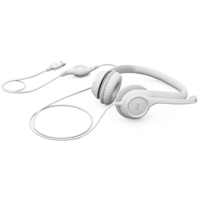 Гарнітура Logitech USB H390 (981-001286) White (6857749) Гарнітура Logitech USB H390 (981-001286) White (6857749)