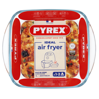 Форма для запікання Pyrex AirFryer, 20x17x6 см (1.0 л) (7150752) Форма для запікання Pyrex AirFryer, 20x17x6 см (1.0 л) (7150752)