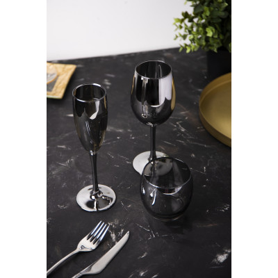 Набір келихів Luminarc Delice Graphite, 6х160 мл (6995351) Набір келихів Luminarc Delice Graphite, 6х160 мл (6995351)