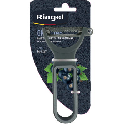 Набір овочечисток RINGEL Grey line (6884562) Набір овочечисток RINGEL Grey line (6884562)