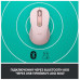 Миша Logitech Signature M650 L Wireless Rose (910-006237) (6794326)