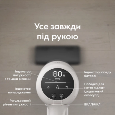 Акумуляторний пилосос Electrolux EP72UB21SW (7272680)