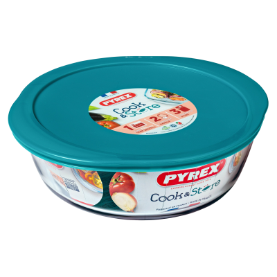 Форма з кришкою Pyrex Cook&Store, 20х18х7 см (1л) (7196657) Форма з кришкою Pyrex Cook&Store, 20х18х7 см (1л) (7196657)