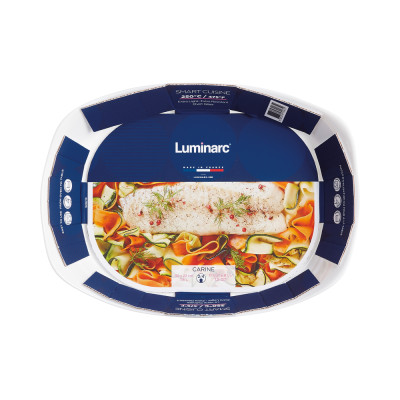 Форма для запікання LUMINARC SMART CUISINE CARINE, 30х22 см (6549099) Форма для запікання LUMINARC SMART CUISINE CARINE, 30х22 см (6549099)