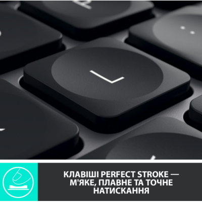 Клавіатура LOGITECH MX Master Keys for Business, US, Graphite (920-010251) (6857598) Клавіатура LOGITECH MX Master Keys for Business, US, Graphite (920-010251) (6857598)