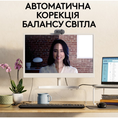 Веб-камера Logitech BRIO 100 FHD GRAPHITE (960-001585) (6914872) Веб-камера Logitech BRIO 100 FHD GRAPHITE (960-001585) (6914872)