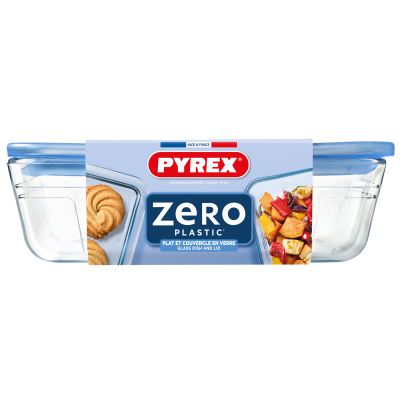 Форма з кришкою Pyrex Pure Glass, 22x17x7 см (7092350) Форма з кришкою Pyrex Pure Glass, 22x17x7 см (7092350)