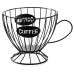 Ваза для фруктів Viva Lacy Cup Black (6983943)
