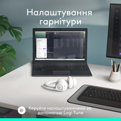 Гарнітура Logitech Zone 300 Wireless Headset BT White (981-001417) (6996323) Гарнітура Logitech Zone 300 Wireless Headset BT White (981-001417) (6996323)