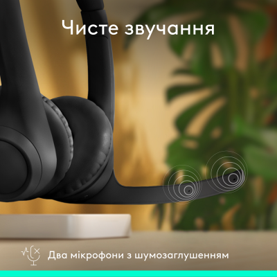 Гарнітура Logitech Zone 300 Wireless Headset BT Black (981-001407) (6996322) Гарнітура Logitech Zone 300 Wireless Headset BT Black (981-001407) (6996322)