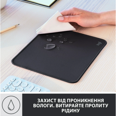 Килимок для мишi Logitech Studio Series Graphite (956-000049) (6794330) Килимок для мишi Logitech Studio Series Graphite (956-000049) (6794330)