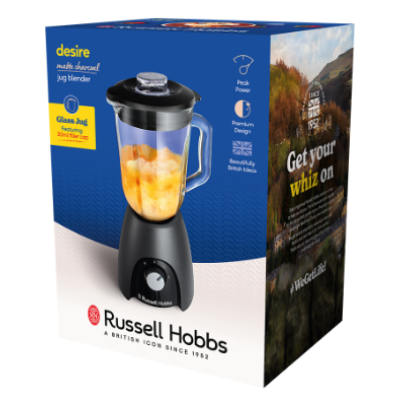 Стаціонарний  блендер Russell Hobbs 27121-56 Matte Charcoal Jug Blender (7030810)