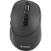 Миша комп'ютерна Yenkee YMS 2080GY WL rechargable mouse SLIDER Black  (7090571)