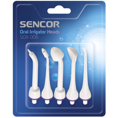 Набір насадок для іригатора Sencor SOX 006 (7035132) Набір насадок для іригатора Sencor SOX 006 (7035132)