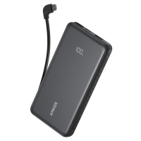 Портативний зарядний пристрій Anker - 10000 mAh 22.5W Built-In USB-C Cable Black (7198079) Портативний зарядний пристрій Anker - 10000 mAh 22.5W Built-In USB-C Cable Black (7198079)