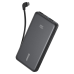 Портативний зарядний пристрій Anker - 10000 mAh 22.5W Built-In USB-C Cable Black (7198079)