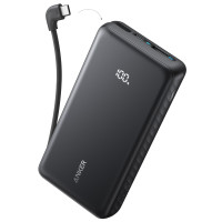 Портативний зарядний пристрій Anker - 20000 mAh 22.5W Built-In USB-C Cable Black (7227883) Портативний зарядний пристрій Anker - 20000 mAh 22.5W Built-In USB-C Cable Black (7227883)