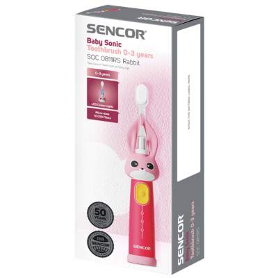 Зубна електрощітка Sencor SOC 0811RS (6931345) Зубна електрощітка Sencor SOC 0811RS (6931345)