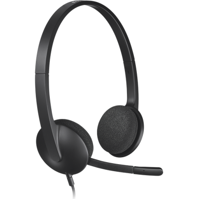 Гарнітура Logitech Stereo Headset H340 (5990386) Гарнітура Logitech Stereo Headset H340 (5990386)
