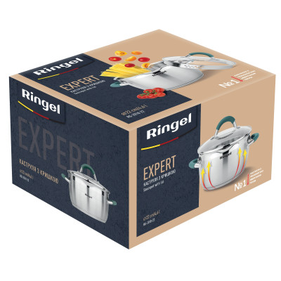 Каструля RINGEL Expert 22 см 4.6л (6723693) Каструля RINGEL Expert 22 см 4.6л (6723693)