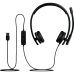 Гарнітура Logitech H570e Corded Mono BLACK-USB-A (981-001430) (7095238)