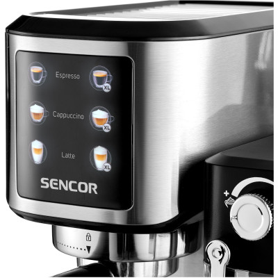 Кавоварка еспресо Sencor SES 4910SS (7255838) Кавоварка еспресо Sencor SES 4910SS (7255838)