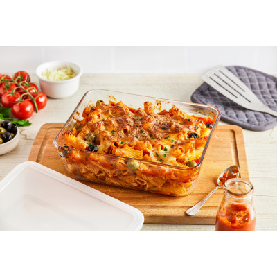 Форма з кришкою Pyrex Cook&Freez, 24х19х8 см (7092353) Форма з кришкою Pyrex Cook&Freez, 24х19х8 см (7092353)