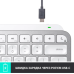Клавіатура Logitech MX Keys Mini Minimalist Wireless US Pale Grey (920-010499) (6836256)