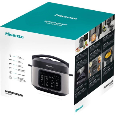 Мультиварка-скороварка Hisense HMC6SBK (7051690) Мультиварка-скороварка Hisense HMC6SBK (7051690)