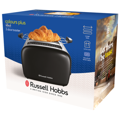 Тостер Russell Hobbs Colours Plus 26550-56 Black (6943152) Тостер Russell Hobbs Colours Plus 26550-56 Black (6943152)