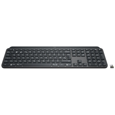 Клавіатура LOGITECH MX Master Keys for Business, US, Graphite (920-010251) (6857598) Клавіатура LOGITECH MX Master Keys for Business, US, Graphite (920-010251) (6857598)