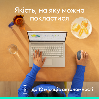 Миша Logitech M196 Bluetooth Graphite (L910-007459) (7031695) Миша Logitech M196 Bluetooth Graphite (L910-007459) (7031695)