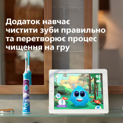 Зубна електрощітка Philips HX6322/04 Kids (6346301) Зубна електрощітка Philips HX6322/04 Kids (6346301)